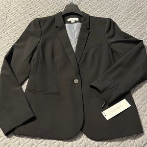 Calvin Klein Black Suit Blazer Jacket New With Tags Size 10
